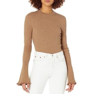NWT PAIGE 'Iona' Bell-Sleeve Sweater, Size XL